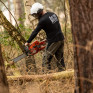 英國 Arbortec 通風型鏈鋸防護褲 AT4062(EU) Vented Chainsaw Trousers Design A Class 1 - Olive | 橄欖綠 (EU認證)